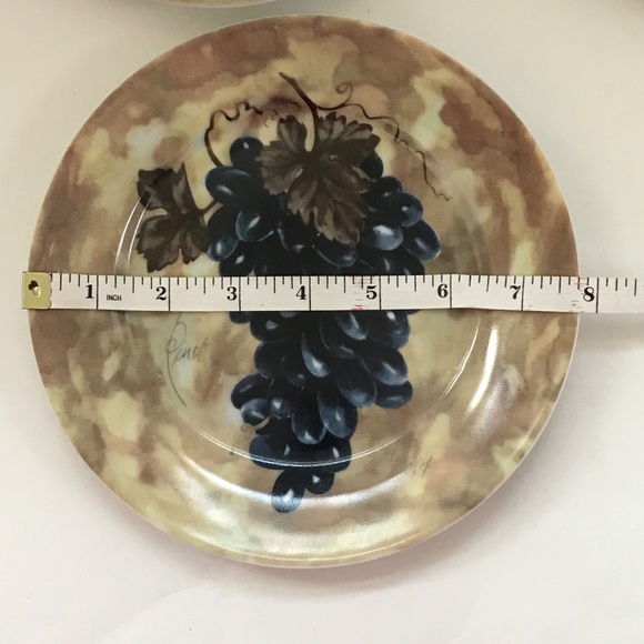 I. GODINGER & CO. Appetizer Plates Dessert Plates 7.5” Porcelain Set of 4 - Picture 12 of 13